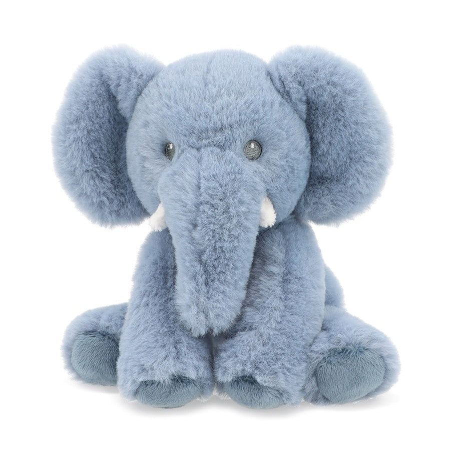 beautiful gentle elephant blessing nappy cake baby gift featuring soft toy and rolled nappies