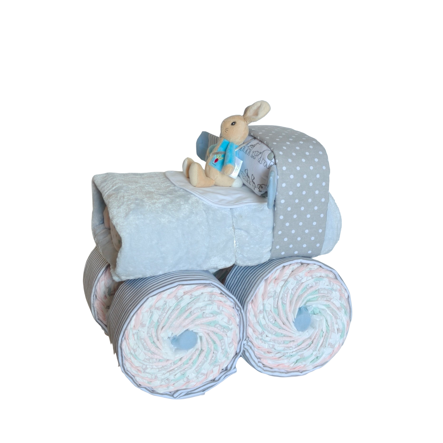 Truck Nappy Cake | Baby Boy