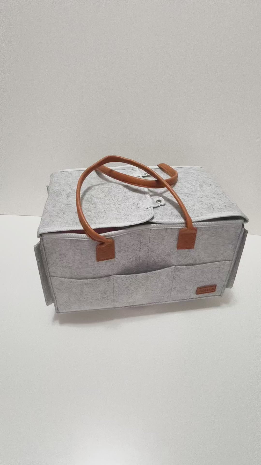 limited edition nappy caddy hamper mum to be gift with baby essentials and decorative items