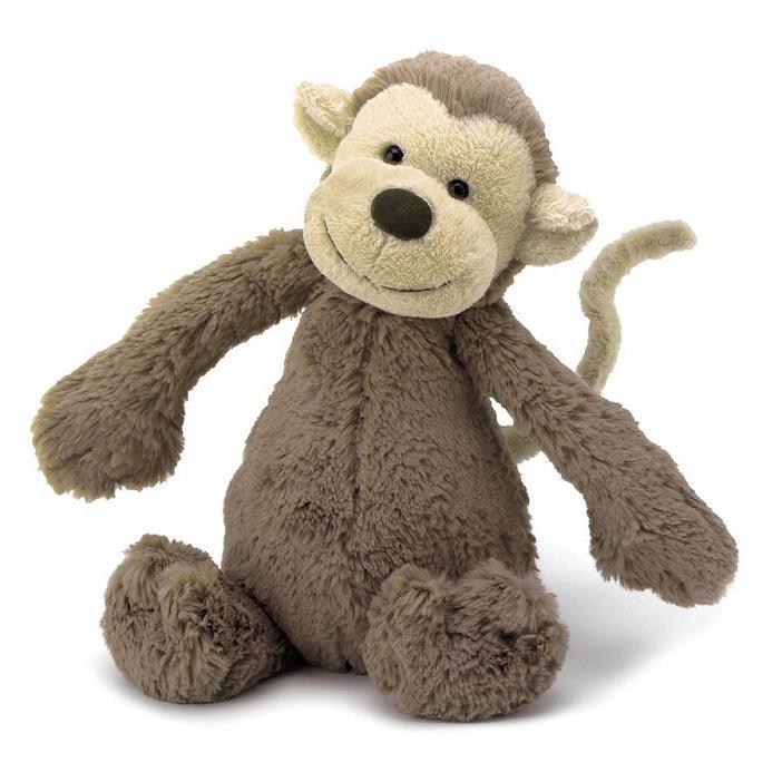 Jellycat | Bashful Monkey - Nappie Cakes