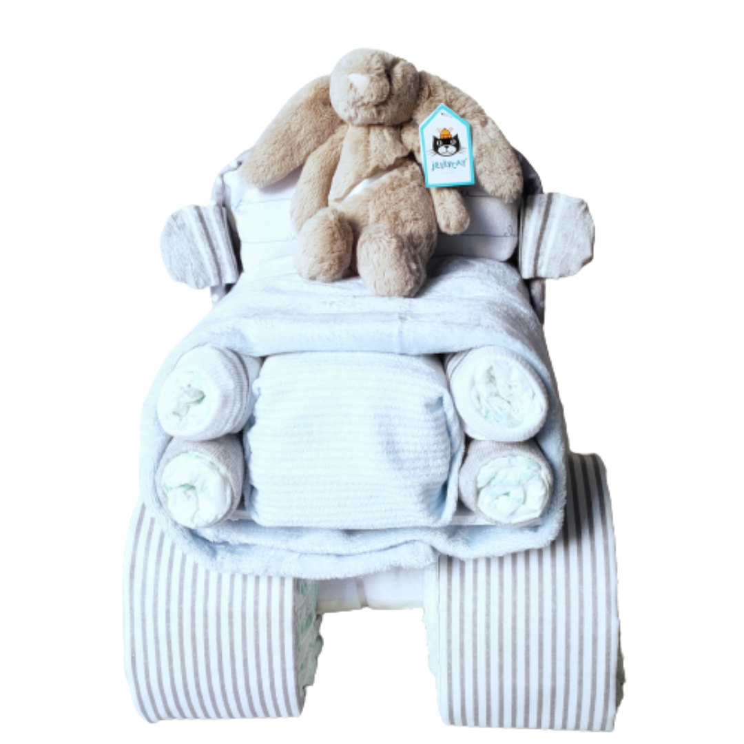 Truck Nappy Cake | Baby Boy - Nappie Cakes