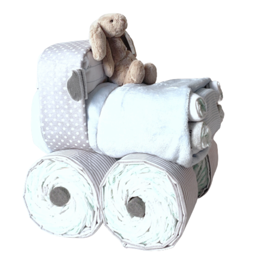 Truck Nappy Cake | Baby Boy - Nappie Cakes