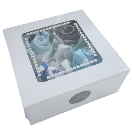 adorable birds bib cupcakes gift box newborn baby gift with soft bibs arranged as cupcakes