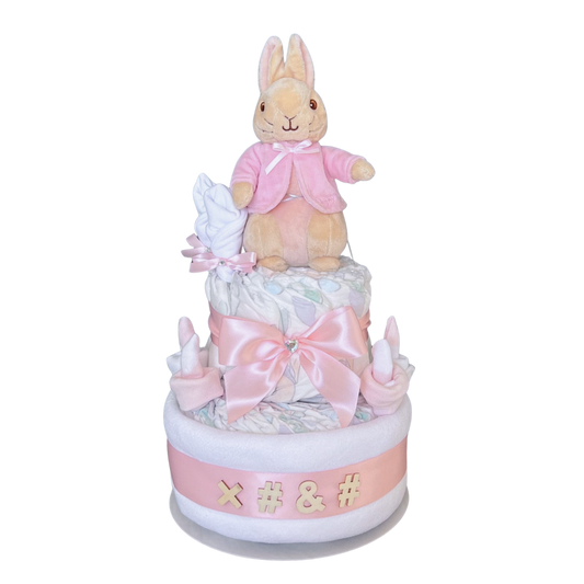 PETER RABBIT NAPPY CAKE– CLASSIC PINK EDITION