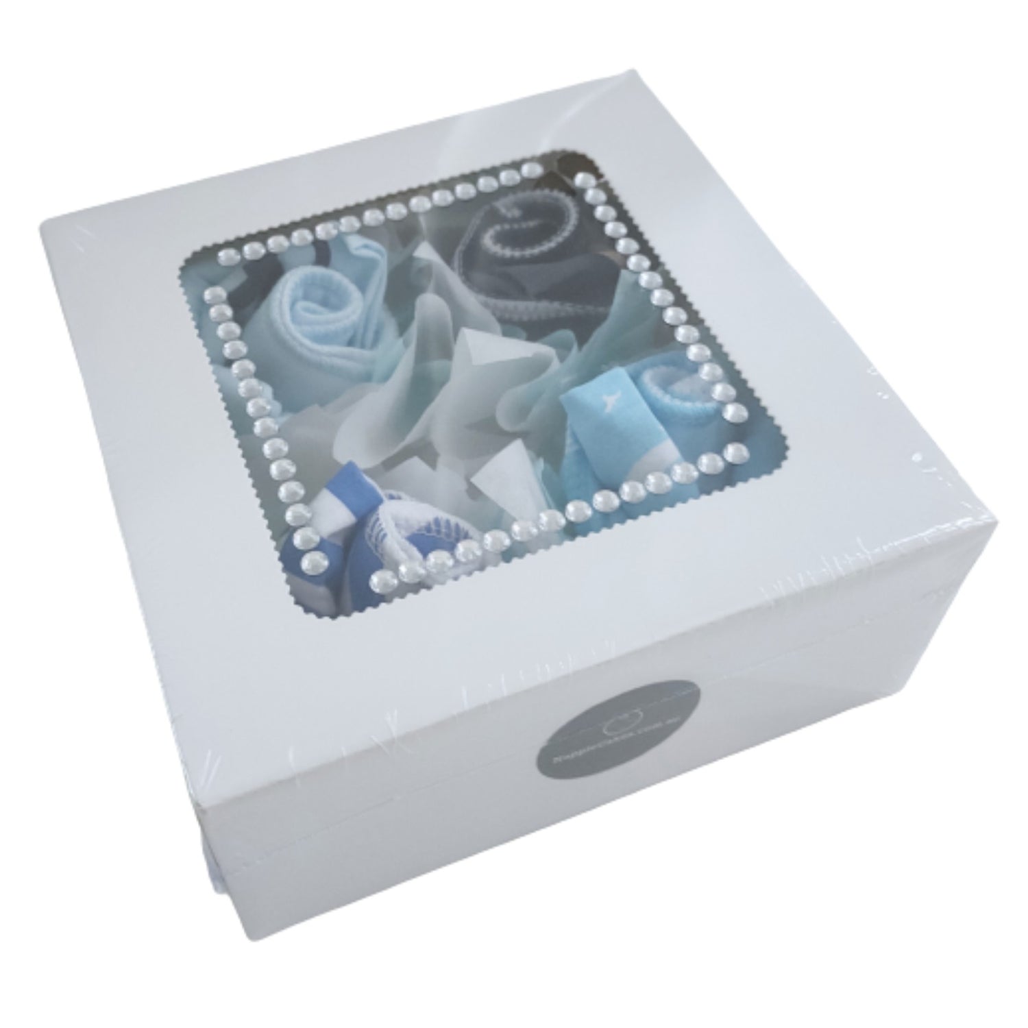 adorable birds bib cupcakes gift box newborn baby gift with soft bibs arranged as cupcakes