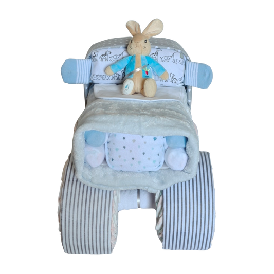 Truck Nappy Cake | Baby Boy