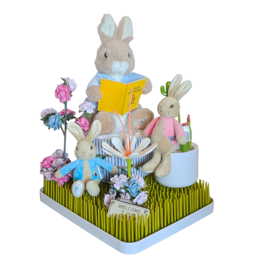 Peter Rabbit Storytime Nappy Cake