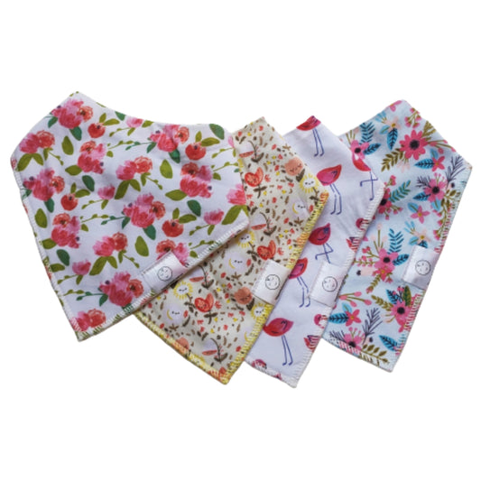 bib cupcakes gift box floral baby shower gift featuring baby bibs styled as cupcakes in box