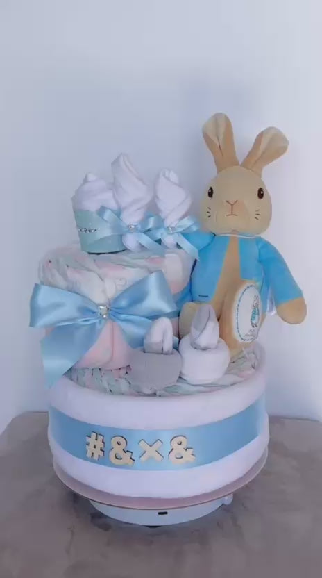 PETER RABBIT NAPPY CAKE– MY FIRST PETER RABBIT
