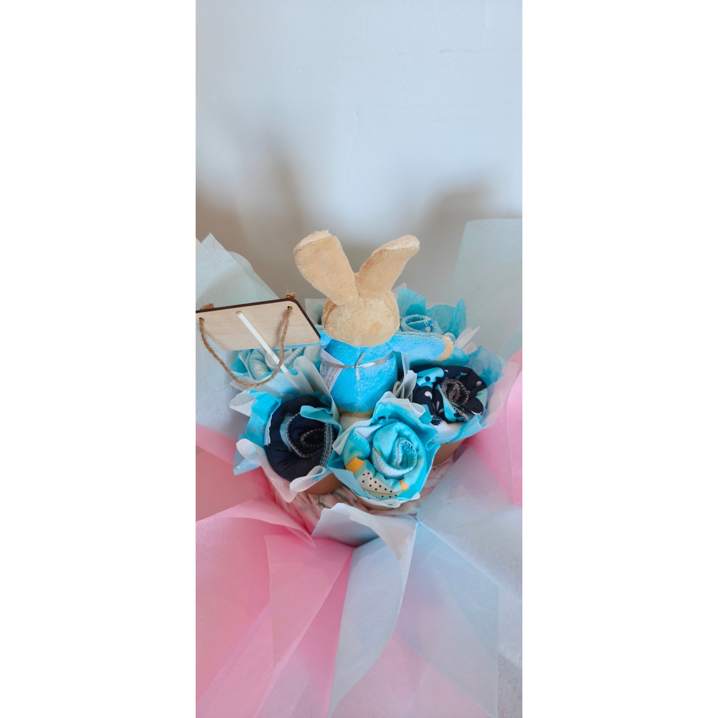 Peter Rabbit Little Explorer Bouquet Nappy Cake