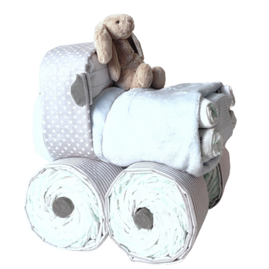 Truck Nappy Cake | Baby Boy - Nappie Cakes